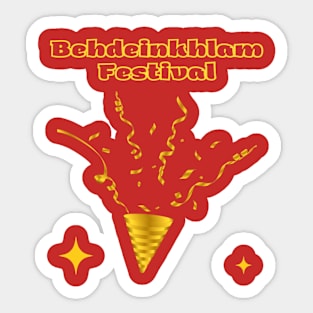 Indian Festivals - Behdeinkhlam Festivals Sticker